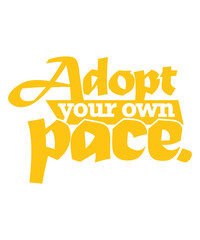 Motivational print-ready T-shirt design