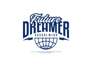 future dreamer streetwear urban modern template vector © saecreativo