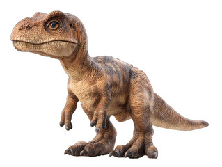 Cute digital illustration of a baby Tyrannosaurus Rex