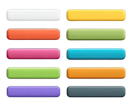 Colorful button graphic