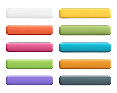 Colorful button graphic