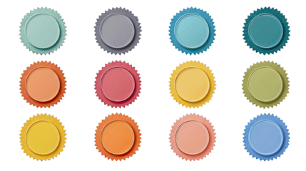 Colorful circular design