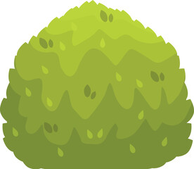 Lush green bush with small leaves thriving in a garden setting