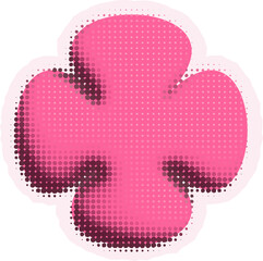 Pink 3D Flower