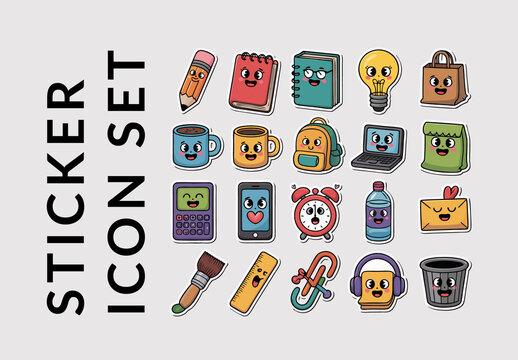 Dailyobjects Sticker Pack