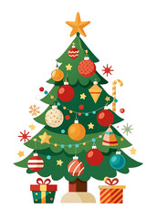 Christmas Tree With Transparent Background