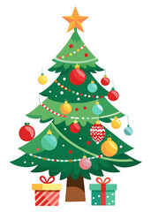 Christmas Tree With Transparent Background