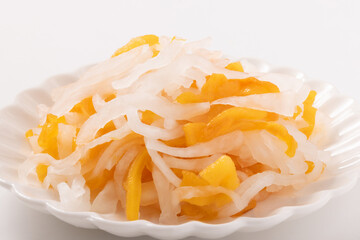 柿と大根のなます