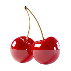 Juicy Red Cherries with Fresh Fruit, and Food Photography.