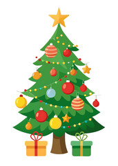 Christmas Tree With Transparent Background