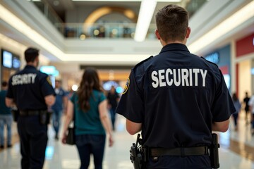 A Glimpse into the Daily Life of a Mall Security Guard: Candid Captures of Unexpected Moments and Personal Interactions