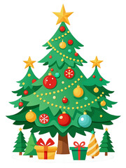 Christmas Tree With Transparent Background
