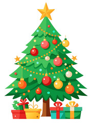 Christmas Tree With Transparent Background