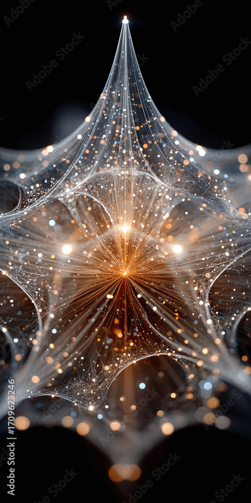 Poster enchanting nexus a web of light and intrigue