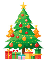Christmas Tree With Transparent Background