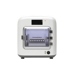 Obraz premium Modern Compact Laboratory Incubator with Digital Display and Internal Illumination