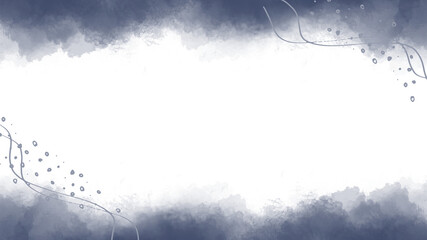 Abstract grunge sky background with clouds and space for text