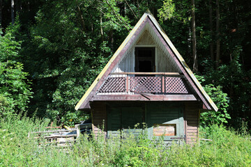 Old abandoned cottage.