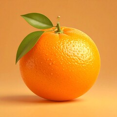 Fresh orange, studio shot