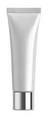 White tube-shaped cosmetic container