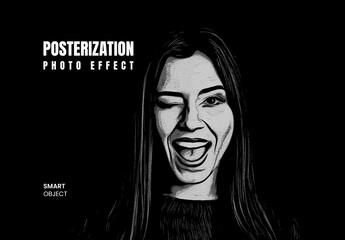 Posterization Photo Effect Template
