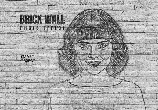Brick Wall Photo Effect