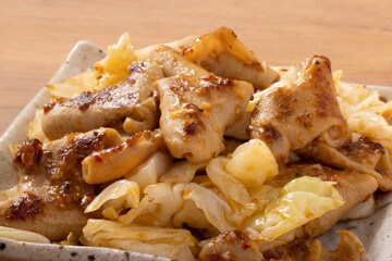 焼いた　こてっちゃん　牛ホルモン（旨塩　焼肉用）