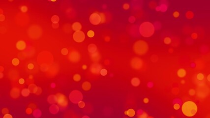 autumn orange and golden yellow colors bokeh lights astract animation , christmas and thanksgiving fall season motion background - Powered by Adobe