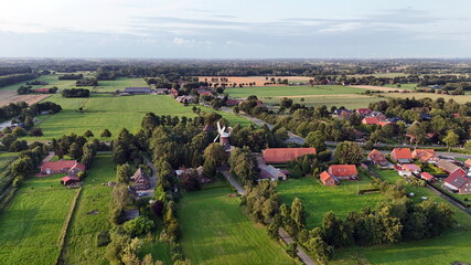 Fototapeta premium Windmühle in Berumerfehn