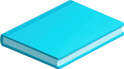 Teal Book Flat Lay