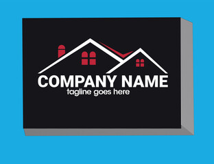 Fototapeta premium Simple Real Estate Logo