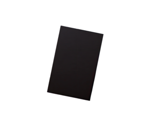 Dark rectangle with colored border