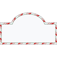 Christmas Candy Cane Frame