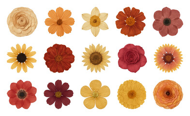 Fototapeta premium Colorful floral pattern design