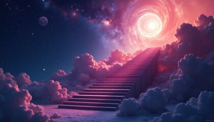 Stairway Through the Clouds