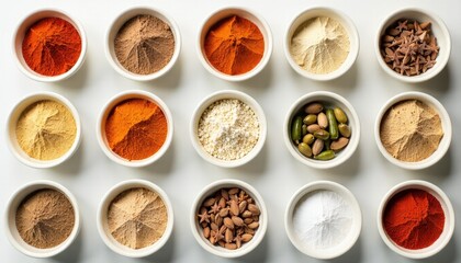 Spice Mix Top View