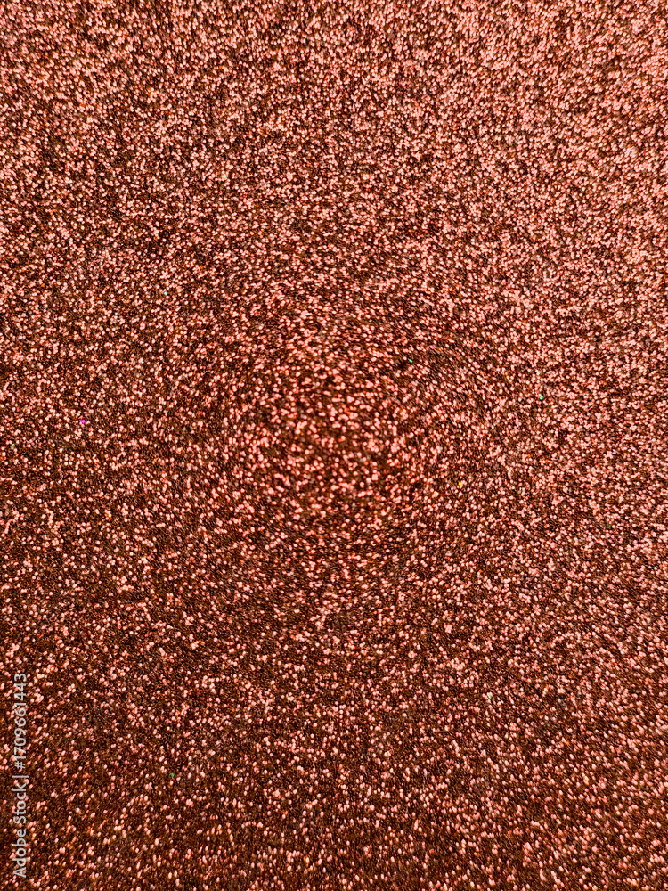 Poster shiny copper glitter texture background with sparkling pattern