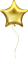 Gold Star Balloon