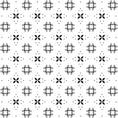 black and white seamless pattern