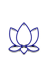 Traditional Clay Diya with Flame – Flat Style Diwali Illustration047