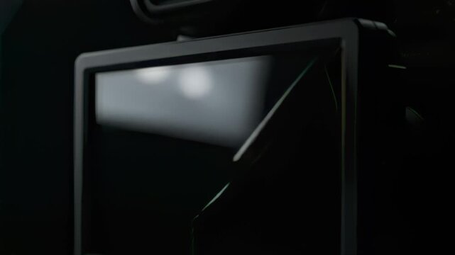 Shipping Film Peeling from Monitor with Craft Mood