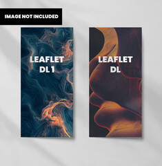 Leaflet dl mockup