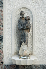 Friedhof, Grabstein, Statue	