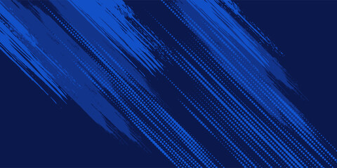 Abstract blue color pattern with gradient grunge texture background.