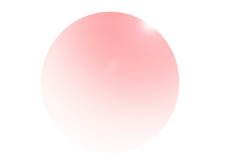 Red colour gradient round effect, global with lens effect png.