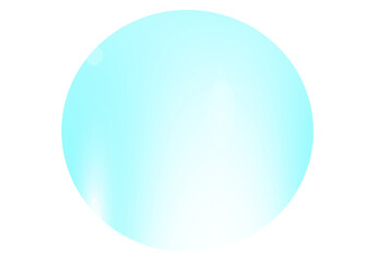 Blue colour gradient round effect, global with lens effect png.