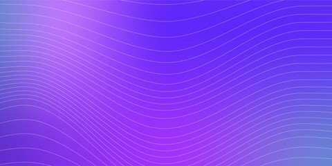 Abstract color full gradient with white lines background. Wavy lines effect. Luxury color blank space concept.