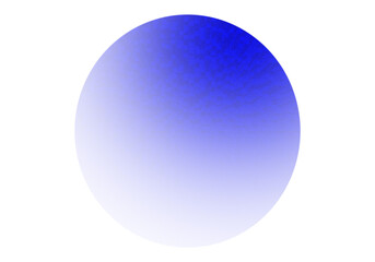 Blue colour gradient round effect, global with lens effect png.