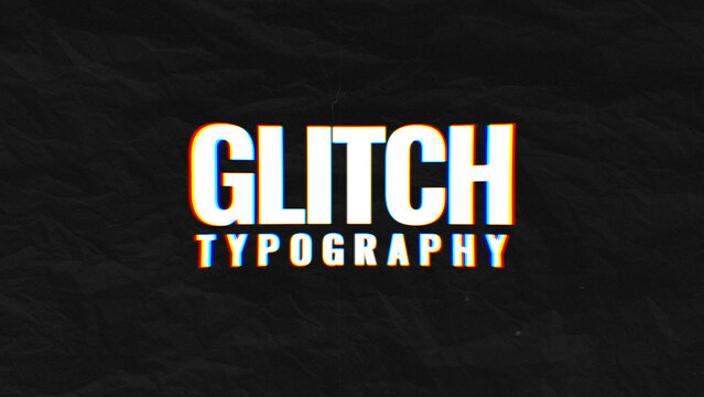 RGB Glitch Title 01