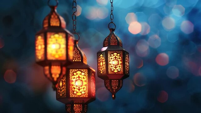 Bright holiday composition for happy and joy celebrate a Ramadan